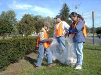 Families work together to beautify Ocean Township.