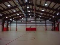 An internal view of Ocean's municipal gymnasium.